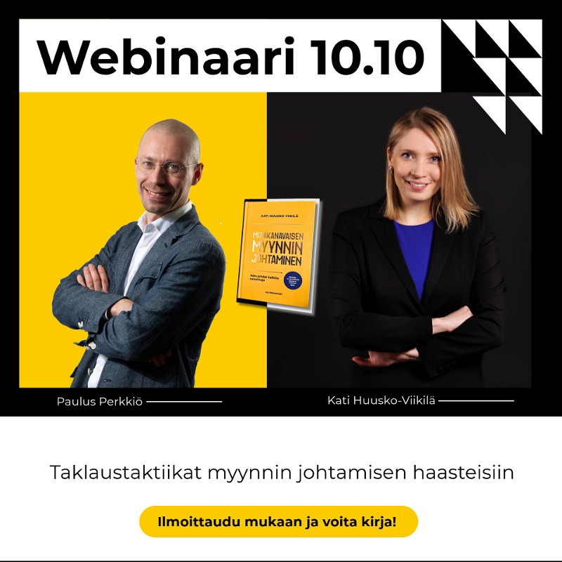 Myynnin johtaminen webinaari